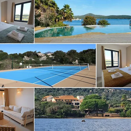 Apartament L'envol - T3 Vue Avec Piscine Et Privee Pianottoli-Caldarello (Corsica)