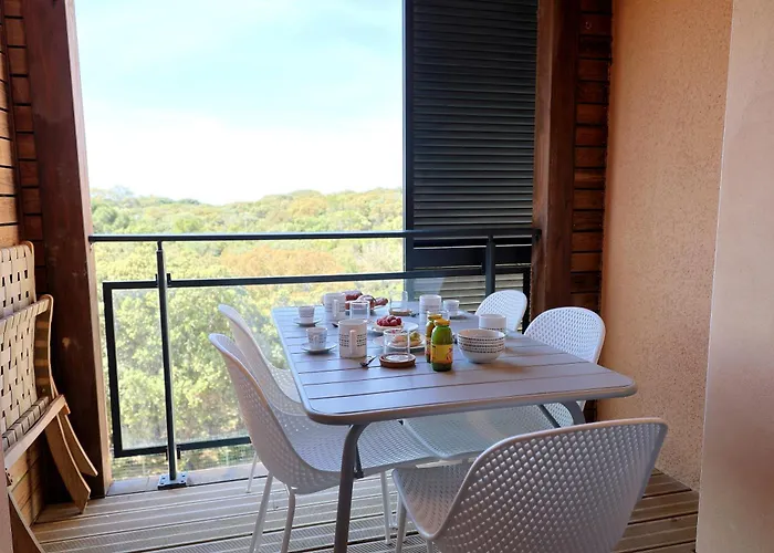 דירה L'envol - T3 Vue Avec Piscine Et Privee פיאנוטולי-קלדרלו