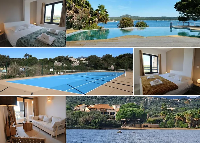 דירה L'envol - T3 Vue Avec Piscine Et Privee פיאנוטולי-קלדרלו